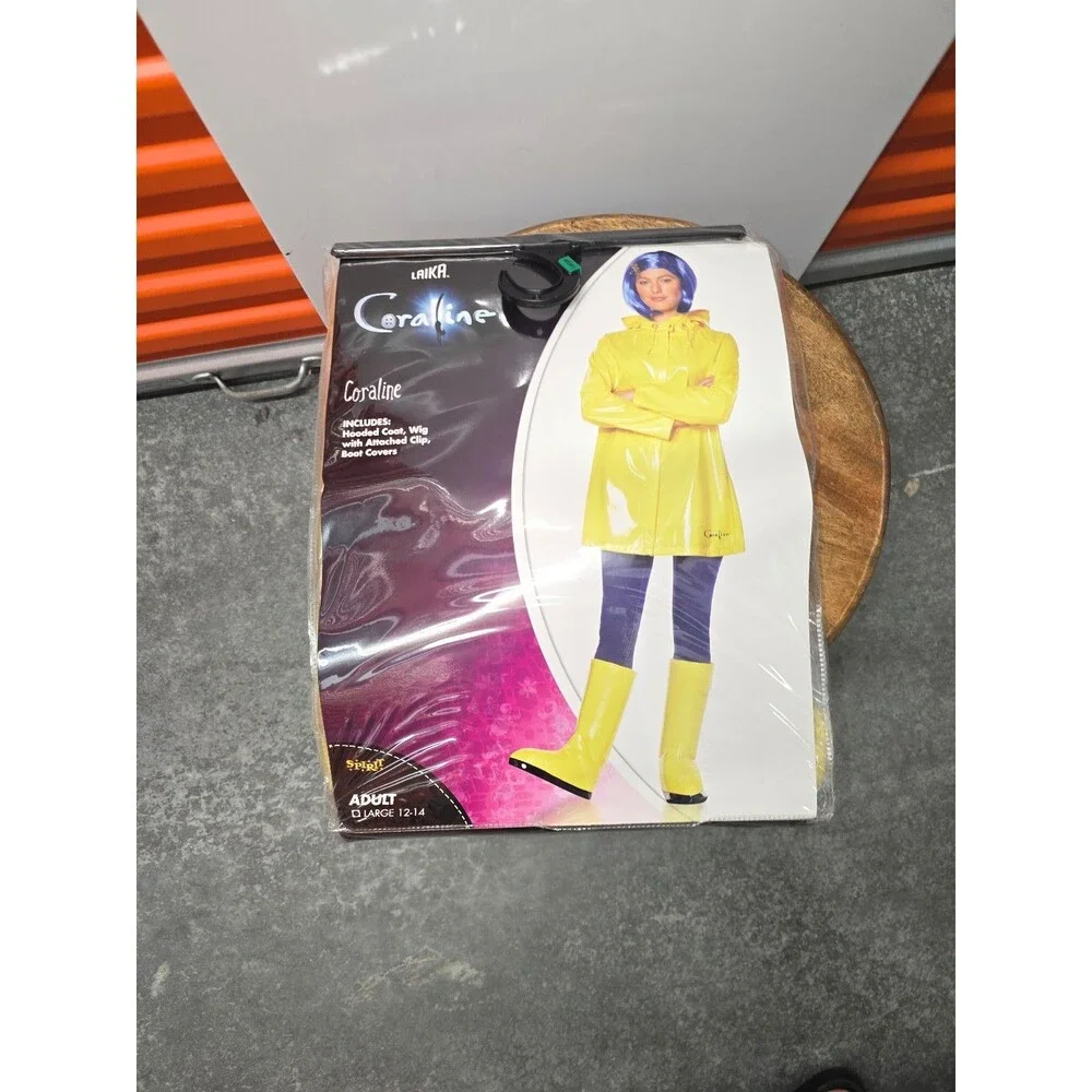 Spirit Halloween Adult Coraline Cosplay Size Adult LG - Picture 2 of 4